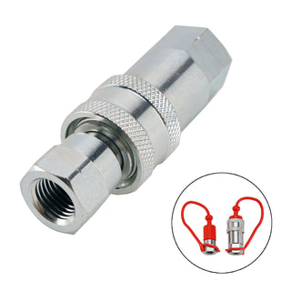 1/4" NPT ISO 7241-A Quick Disconnect Hydraulic Couplings / Couplers