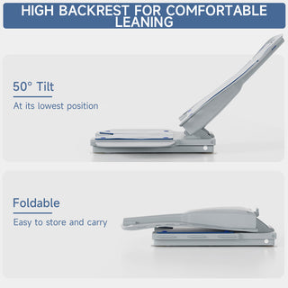 Topteng Electric Bath Chair Lift 18.7" Lift Elderly off Floor 300 LBS Seniors Patient