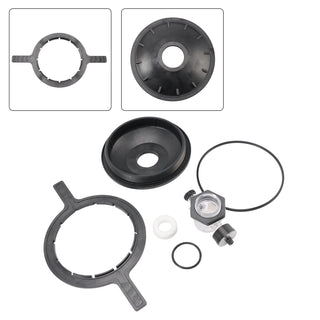 154856 8-1/2" Black Buttress Thread Closure Kit for Triton Pool & Spa Filter