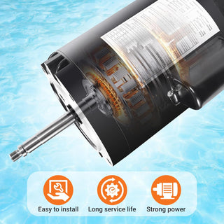 3/4 HP Pool Booster Pump Motor Compatible with A.O. Smith Century B625