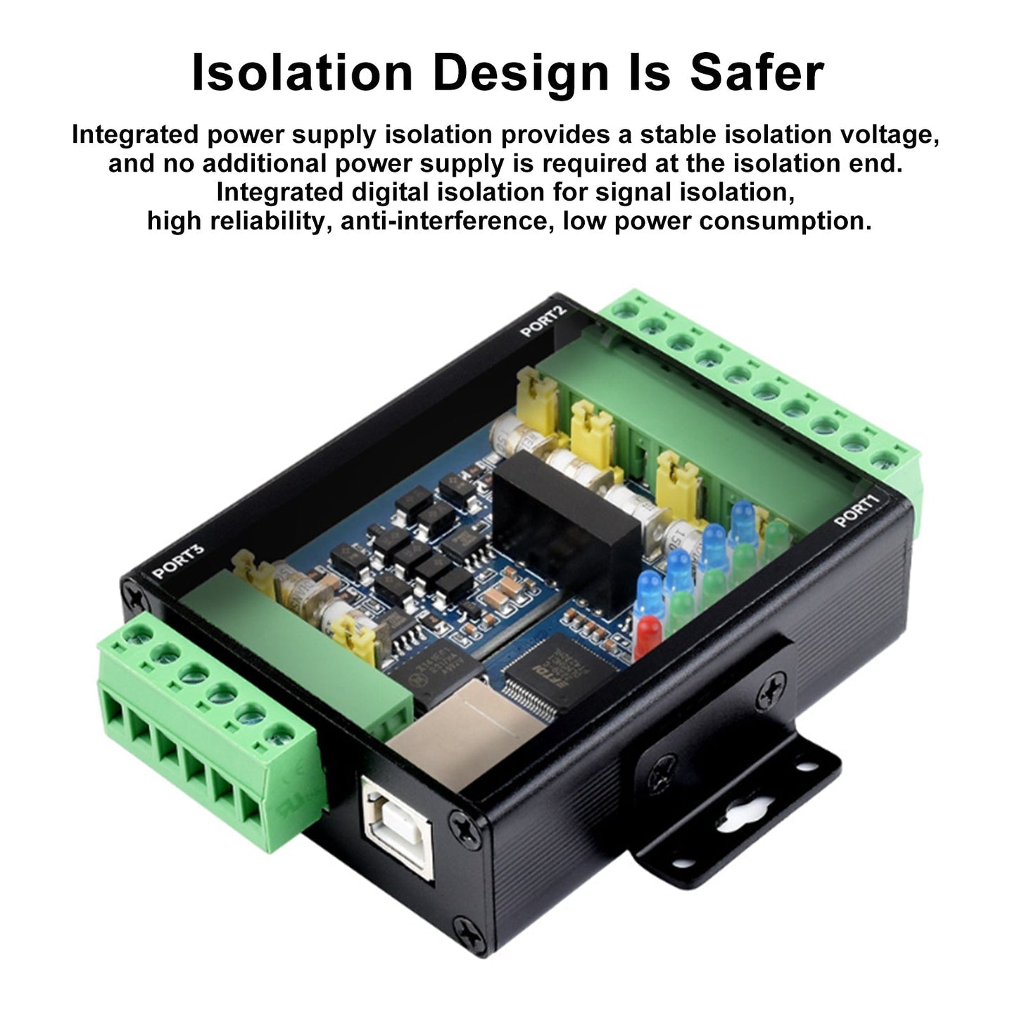 USB to RS422 RS485 Industrial Isolated Converter Adapter Module Generic