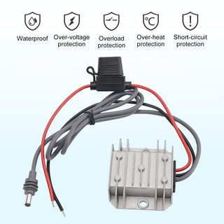 12V/24V To 30V 3.5A 105W Mini Power Supply Boost Conversion With Fuse