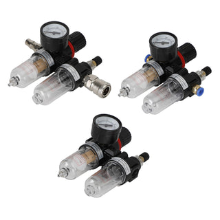 Air Compressor Filter Tool Plastic Reduce Valve Regulator Oil Water Separator