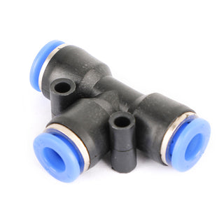 10PCS Pneumatic Air Quick Push to Connect Fitting 6 mm OD "T" Tee Tube 6mm