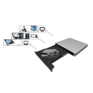 BD Burner  External USB 3.0 Slot In DVD RW BD Writer Portable Drive