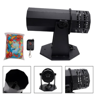 Electric Confetti Machine Confetti Cannon With Remote For DJ Party Stage Show