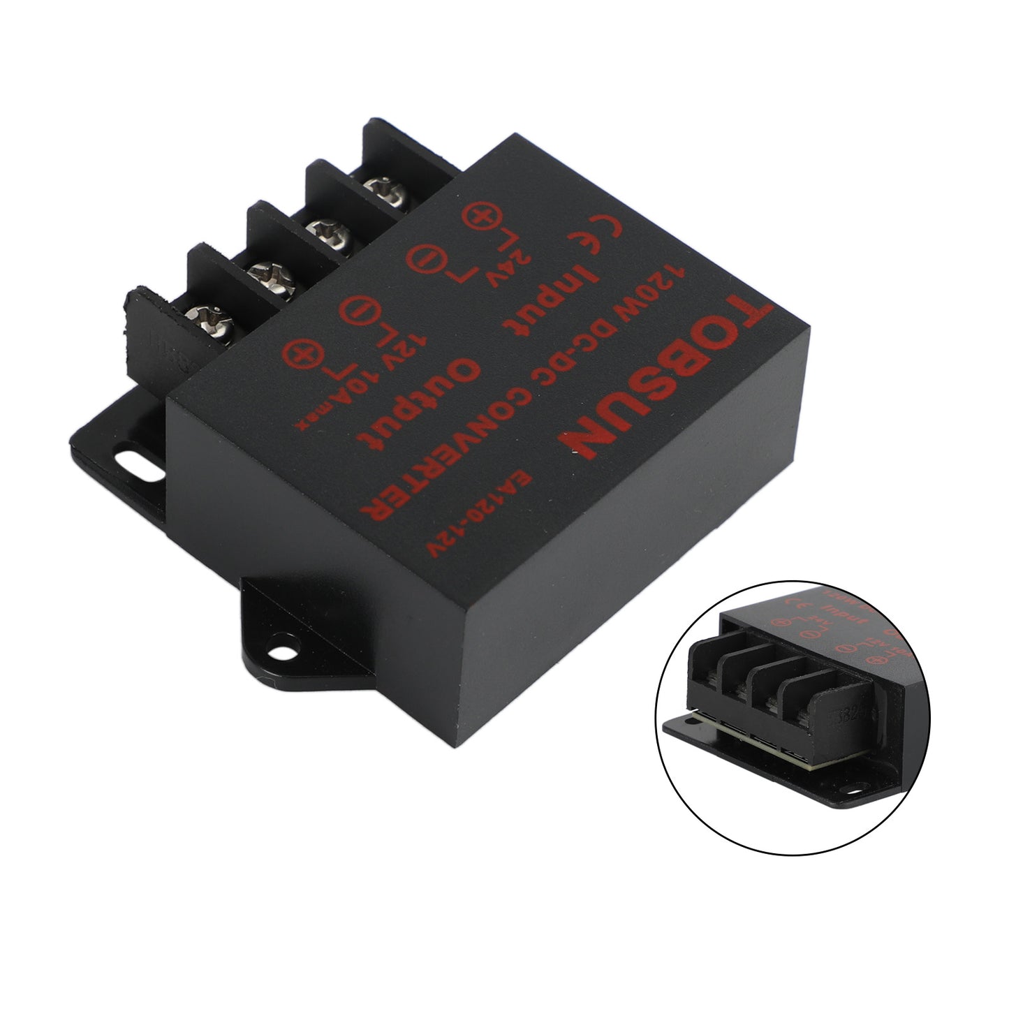 DC Voltage Regulator Buck Converter DC 24V To DC 12V 10A 120W Step Down Reducer Generic