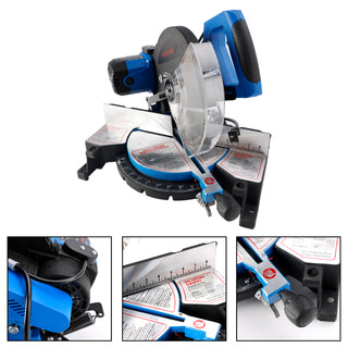 High precision10-Inch Single-Bevel Sliding Compound 0-45 Bevel Miter Saw 60hz