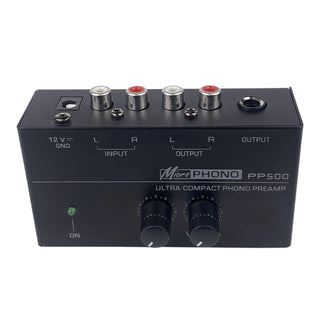 PP500 Phono Preamp Preamplifier Low Noise Sensitive 12V for LP Vinyl Turntable