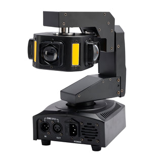 6LED Moving Head Light 3-Axis Beam Stage DMX Spot Disco Party Show Lighting