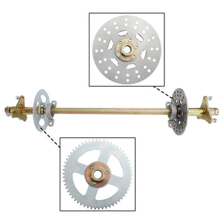 Various ATV Quad Go Kart Rear Live Axle Kit Sprocket Brake Wheel