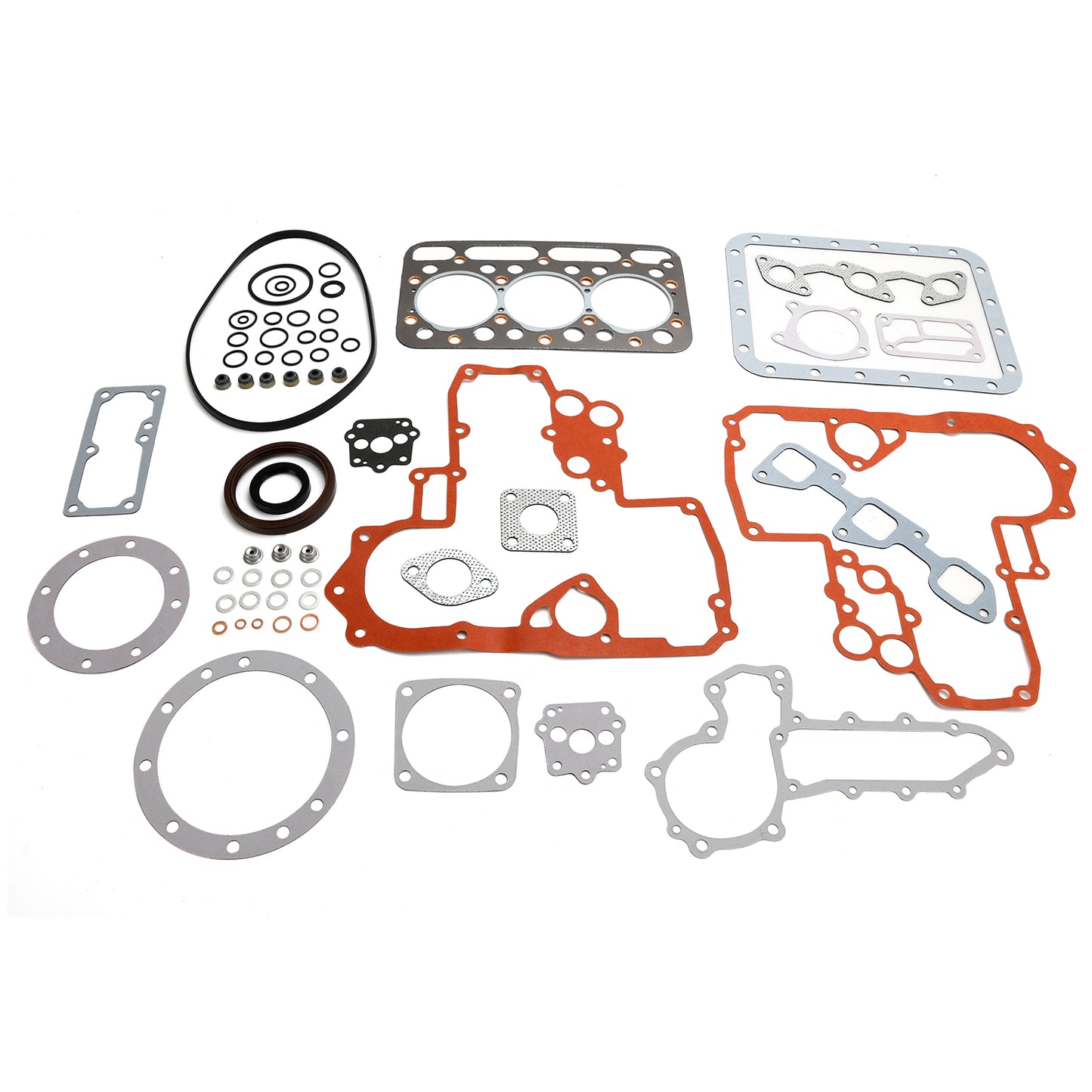 Complete Cylinder Head With Valve Spring & Gasket Kit For Kubota D1402 Engine Generic