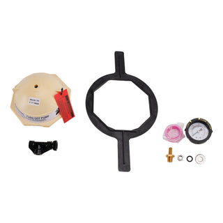 154697 Tan V Thread Closure Replacement Kit For Pentair Triton II Pool and Spa Sand Filter
