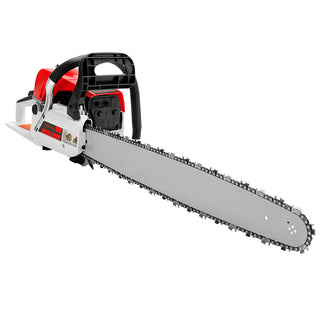 Gasoline Chainsaw – 62CC 52Cc, 2 KW- Sawing Cutting Pruning and Trimming Wood Powered Engine 2 Cycle