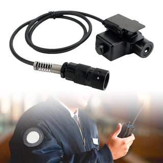 6-Pin Element U94 PTT Key Switch Connector For AN/PRC148 PRC152 U329 Radio