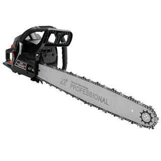 Gasoline Chainsaw – 62CC 52Cc, 2 KW- Sawing Cutting Pruning and Trimming Wood Powered Engine 2 Cycle