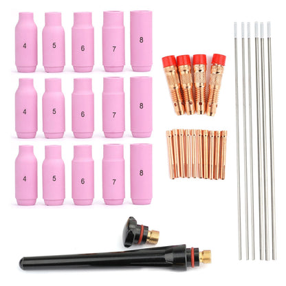 37pcs TIG Welding Torch 17/18/26 Wear Parts Set Generic