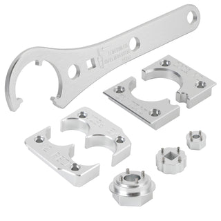 Float Shock Rebuild Tool Kit Vise Clamp+Sealhead+4 pin Sockets For 2021 Fox X2