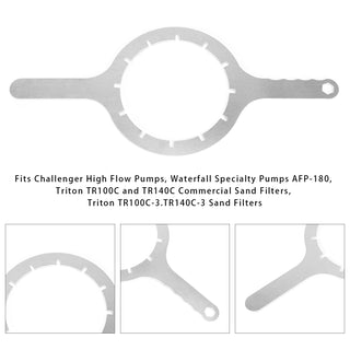 154527 8-1/2'' Aluminum Wrench For Sand Filter TR100C TR140C,TR100C-3, TR140C-3