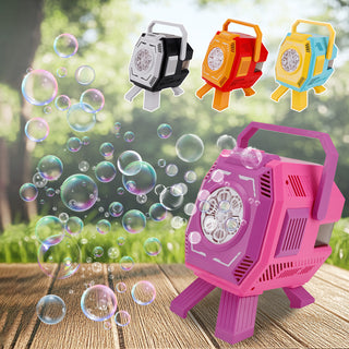 Handheld Bubble Machine With Light Kid Toy Up To 20,000 Bubbles 320Ml Large Tank