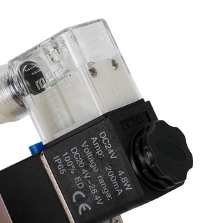 Pneumatic Electric Solenoid Air Valve 4V210-08 Dc24V 2 Position 5 Way PT 1/4"
