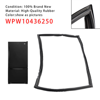 Refrigerator Freezer Door Gasket WPW10436250 For Amana Jenn