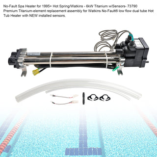 No-Fault Spa Heater Fit For Hot Spring For Watkins 1995+ 6kW Titanium w/Sensors- 73790