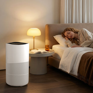 Removing formaldehyde and PM2.5 With app control Smart negative ion air purifier for pets and home use
