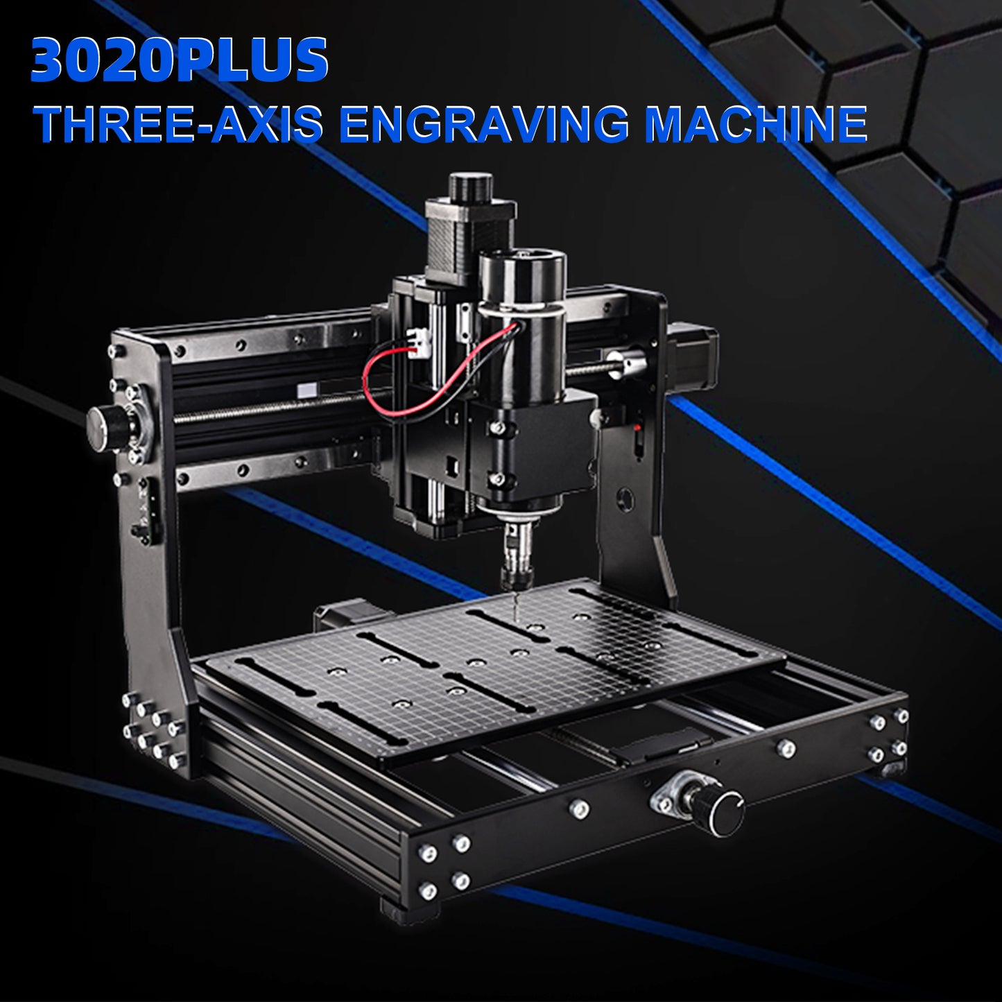 500W CNC 3020 Plus Router Engraver – High Precision Milling & Cutting Machine for Metal and Wood