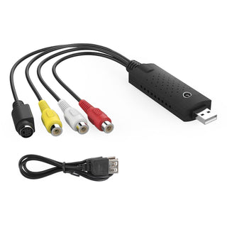 Video Capture Card VCR VHS to Digital DVD Converter Fit for Windows 10 8