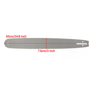 22" CHAINSAW GUIDE BAR 0.325" 0.058 Guage For 52CC 58CC CHAINSAW 5200 5800