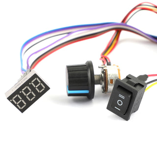 DC 10-55V MAX 60A PWM Motor Speed Controller CW CCW Reversible 12V 24V 36V