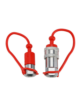 1/4" NPT ISO 7241-A Quick Disconnect Hydraulic Couplings / Couplers