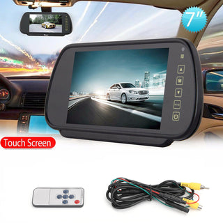 Sensors Lens 7" LCD Car Rear View Monitor Screen for Bus Car Reversing Camera