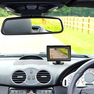 Rear View Reverse Monitor PAL NTSC HD Camera Display 4.3" TFT LCD Car Monitor
