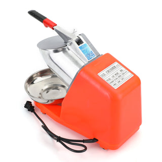300W Electric Ice Crusher Machine Shaver Shaved Ice Snow Cone Maker 143lbs OraF