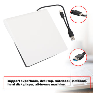 USB&Type-c External Disc Writer+Reader BD DVD Drive USB 3.0 Disc Burner