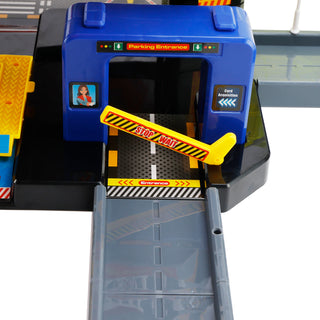 Intelligent City Six Floor Track Parking Lot Toy With 8 Cars For Kids Age 3-8  Toy