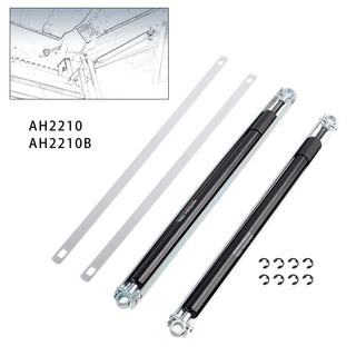 2PCS 36-80 Standard Strut Kit For Werner Aluminum Attic Ladders AH2210  AH2210B