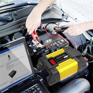 4000W Car Power Sine Wave Inverter w LED Display DC 12V To AC 220V Inverter