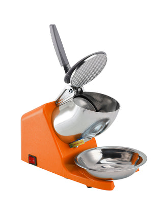 Electric Ice Crusher Shaver Snow Cone Maker Machine Dual Blades 143LBS/HR US