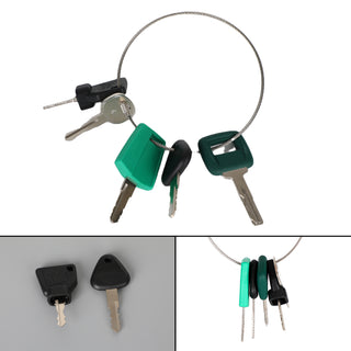 5Pcs For Volvo Heavy Equipment Ignition Keys W Laser Cut Key