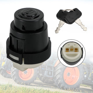 Ignition Switch W/2 Keys 1C7020-06400 K3281-62100 Fits For Kubota ZG222 ZG227