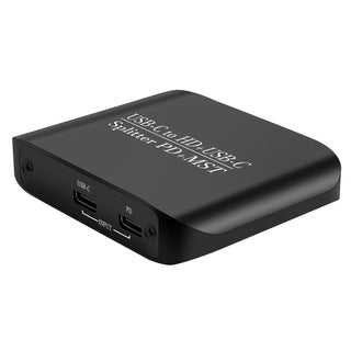 4K60TYPE-C to HDMI+TYPE-C Adapter Support Different Same Display Splitter MST/PD