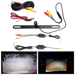 120º HD License Plate Car Wireless Rear View Reverse Backup Camera Night Vision