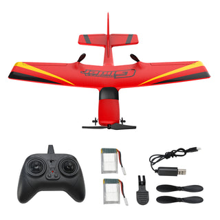 Z50 RC Airplane – 2CH Indoor Plane with 2 Batteries & Gyro