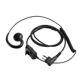 M-018 Small PTT-B6 Curve Hook Earhook Headset For GP300 CP100 SP50+ PRO3150 P110