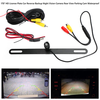 120º HD Car Reverse Backup Night Vision Camera Rear View Parking Cam Waterproof