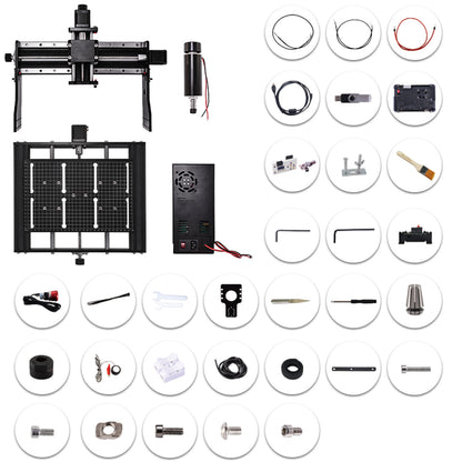 500W CNC 3020 Plus Router Engraver – High Precision Milling & Cutting Machine for Metal and Wood