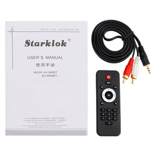 3000W Stereo HiFi Power Amplifier 5.1-Channel Home Karaoke Bluetooth Amplifier